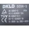 DKLD DZ08-3 Motorvédő kapcsoló