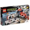 LEGO Speed Champions Porsche 919 Hybrid és 917K bokszutca (75876)