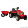 Smoby Bull traktor utánfutóval - piros (33045)