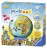 Gyermek World Map Puzzleball 108d