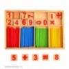 Montessori matematikai fa motiváló, fejlesztő játék - ÚJ!