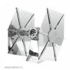 STAR WARS 3D fém makett-Tie Fighter űrrepülő ÚJ!