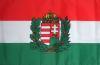 Magyar címeres zászló olajággal (EU-21-A...