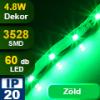 LED szalag beltéri (3528-60) - zöld Deko...
