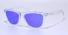 Oakley Frogskins napszemüveg OO24 305, átlátszó keret - tükrös lencse