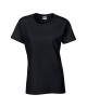 Gildan női környakas póló, fekete (Gildan női környakas póló,)