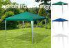 Új kerti pavilon sátor tető sörsátor ponyva napernyő