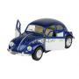 Klasszikus Volkswagen Bogár játék autó, kék