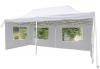 Összecsukható kerti parti sátor 3 x 6 m fehér