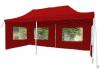 Összecsukható kerti parti sátor 3 x 6 m piros