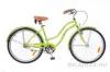 Neuzer Beach Neonzöld női cruiser kerékpár