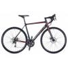 Aura 44 Disc országúti kerékpár, fekete piros - AUTHOR