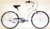 Hauser Cruiser kerékpár női alu váz, Shimano Nexus 3 agyváltó, fehér 18