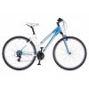 Linea női Cross kerékpár, fehér kék szürke - AUTHOR