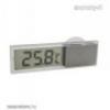 Tapadókorongos LCD autós hőmérő -20 - 80 C elemmel