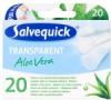 Salvequick Transparent Aloe Vera átlátszó vízálló sebtapasz 20db