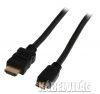 Valueline HDMI - mini HDMI 1.4 kábel 3m (aranyozott)