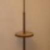 Antik patinás réz állólámpa álló lámpa onix lappal