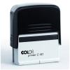 Bélyegző, COLOP Printer C 40 , kék cserepárnával
