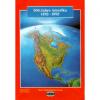 Amerika észak és közép panoráma térkép - íves 108x143 cm