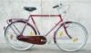 Amsterdam silusos férfi, városi kerékpár