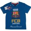 Barcelona póló kék