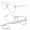 Nullás átlátszó hipster sima szemüveg keret 1091-2