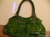 Szép zöld nagyobb női táska