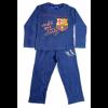 gyermek pizsama FC BARCELONA - kék - méret: 110 - 5 év.