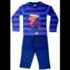 gyermek pizsama FC BARCELONA STRIPE - kék - méret: 104 - 4 év.