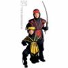 Harcos Ninja jelmez 2 féle színben L méret