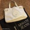 Armani eredeti lakk táska fehér