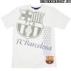 Fc Barcelona rövidujjú gyerek póló - eredeti, hivatalos klubtermék (fehér)
