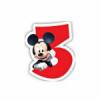 Disneyl Mickey Egér és barátai számgyertya 3-as