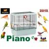 Ferplast Piano 3 felszerelt kalitka (pinty, kanári, papagáj)