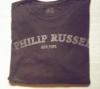 Fekete Philip Russel férfi póló (M)