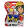 Sam a tűzoltó figurák: Sam és Steele