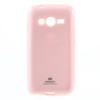 Samsung Galaxy Ace 4 Mercury Szilikon Tok Newsets Csillámló Rózsaszín