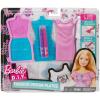 Barbie D.I.Y. lila ruhatervező szett
