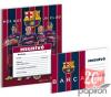 Party meghívó borítékkal focis FC Barcelona focis ARS UNA 16