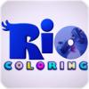 Rio film: színező játékok