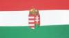 Magyar címeres zászló (UN-53) 90 x 150 cm