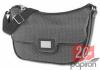 SAMSONITE válltáska CLASSIC textil taska fém etikettel fekete,55249 2878