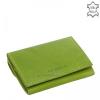 La scala kisméretű női bőr pénztárca zöld ACM15