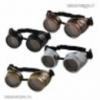 RAKTÁR Steampunk punk gothic cosplay vintage motoros szemüveg napszemüveg (4féle)