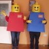 Lego pár díjnyertes farsangi jelmez
