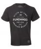 Fundango Basic T Logo 2 férfi póló sötétszürke