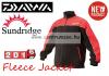 Daiwa FLEECE JACKET Black Red kabát (D...