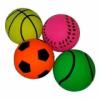 Trixie játék rikító színű szivacs labda mini 34601