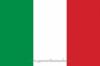 Olasz zászló 40 x 60cm